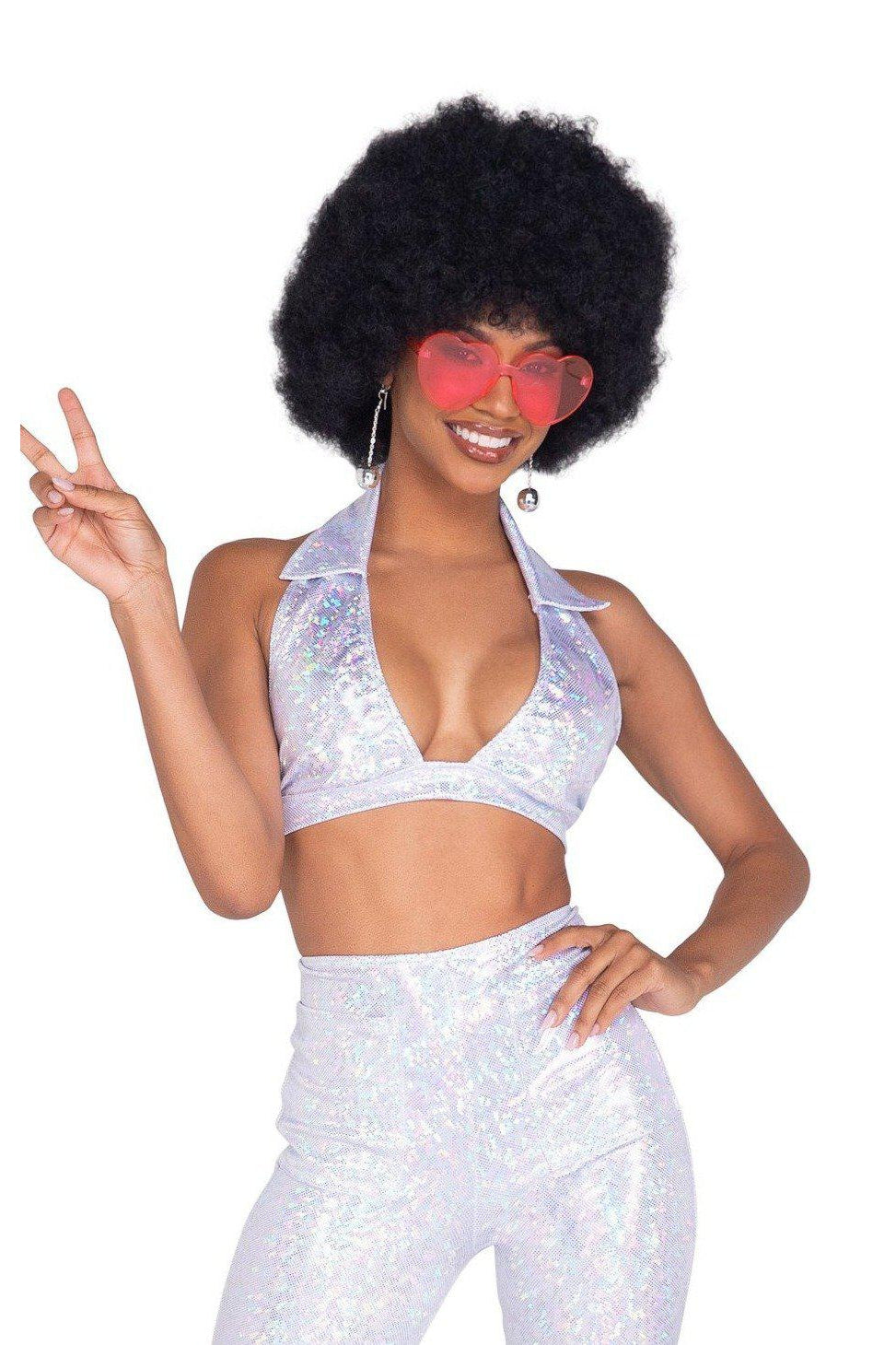  2 Piece Sexy Disco Fever Costume