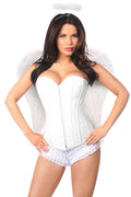 3 Piece Lace Angel Corset Costume