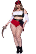 LEG AVENUE 4PC. Wicked Pirate Wench