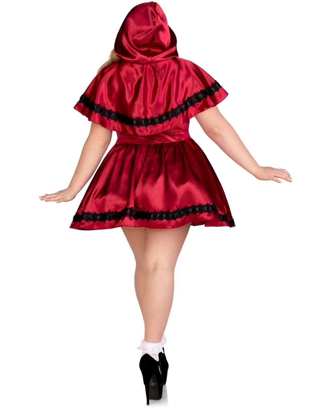 LEG AVENUE Plus Size Gothic Red Riding Hood Costume