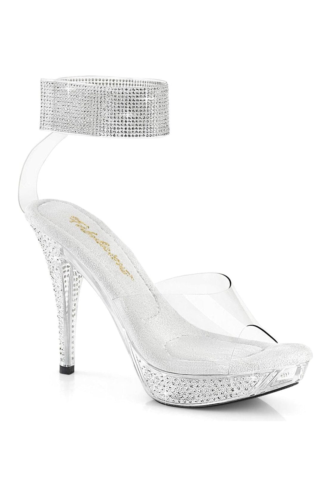  ELEGANT-442 Clear Vinyl Sandal