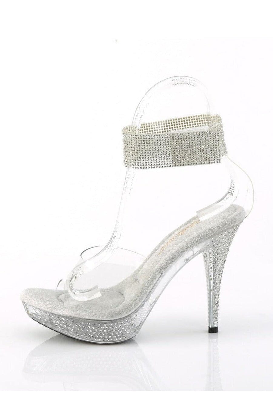  ELEGANT-442 Clear Vinyl Sandal