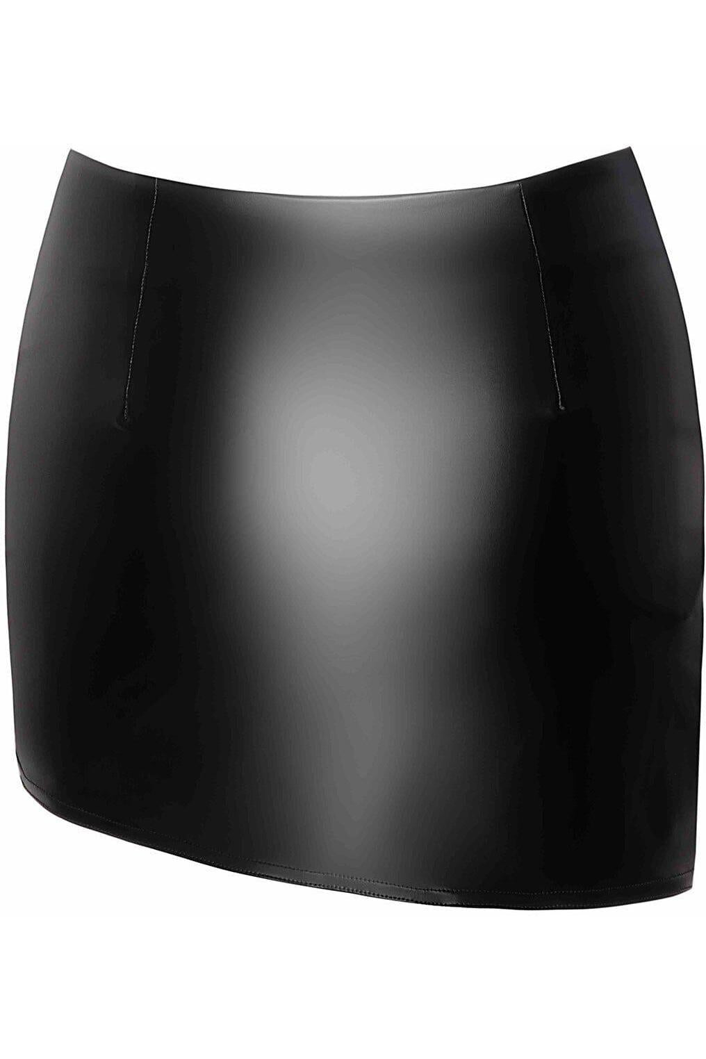 Noir Handmade Legacy Wetlook Mini Skirt