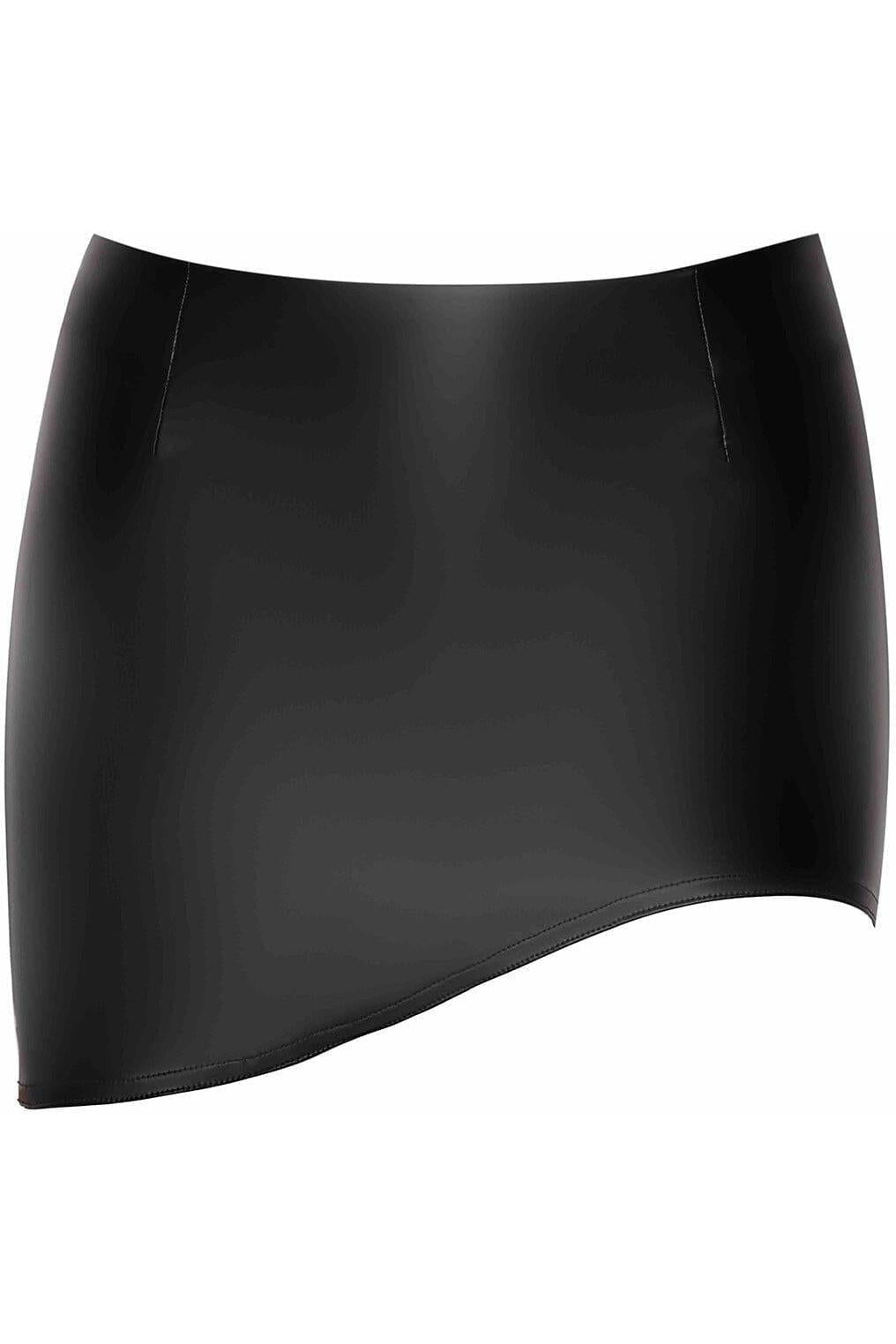 Noir Handmade Legacy Wetlook Mini Skirt