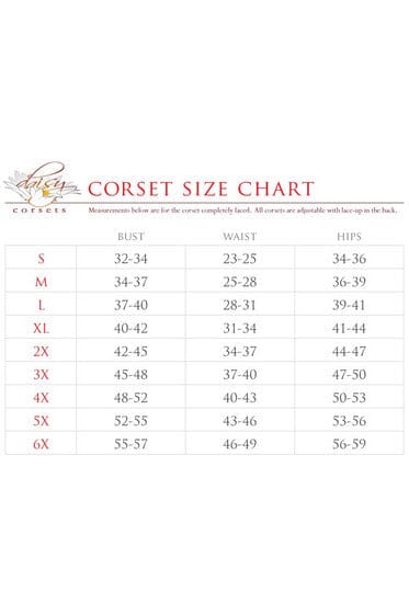  Lavish 3 PC Daring Witch Corset Costume