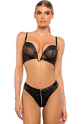  Lust & Leather 2-Piece Short Set