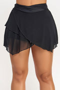  Mar Asymmetrical Swimsuit Skirt Cover-Up