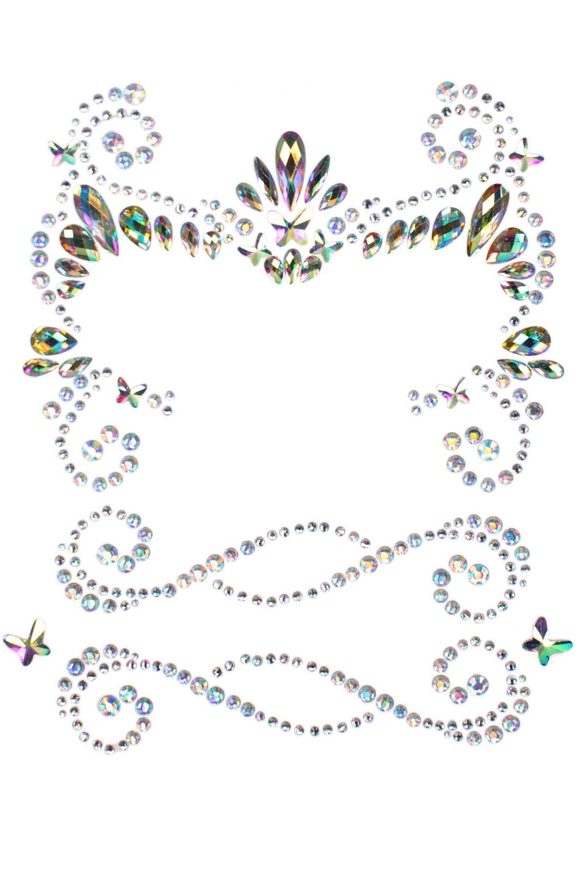 LEG AVENUE Pixie Adhesive Face Jewels Sticker