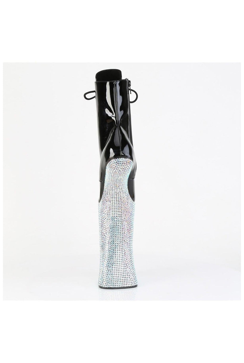  Pleaser FORBIDDEN-1020BEJ Ankle Boot