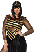 LEG AVENUE Plus Size Nile Queen Catsuit Costume