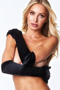 Baci Lingerie Satin Opera Glove