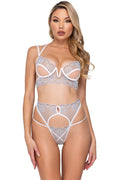  Snow Queen 2-Piece Pom Pom Short Set