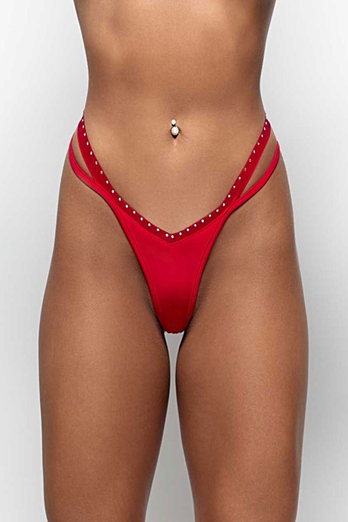  Texas Thong Lycra Red