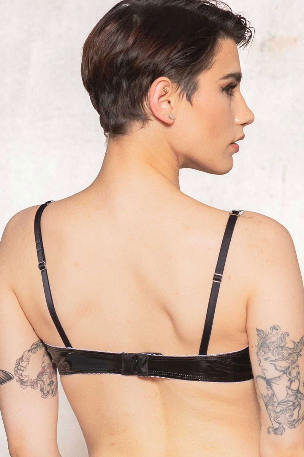  FLOCON Vinyl Open Cup Bra
