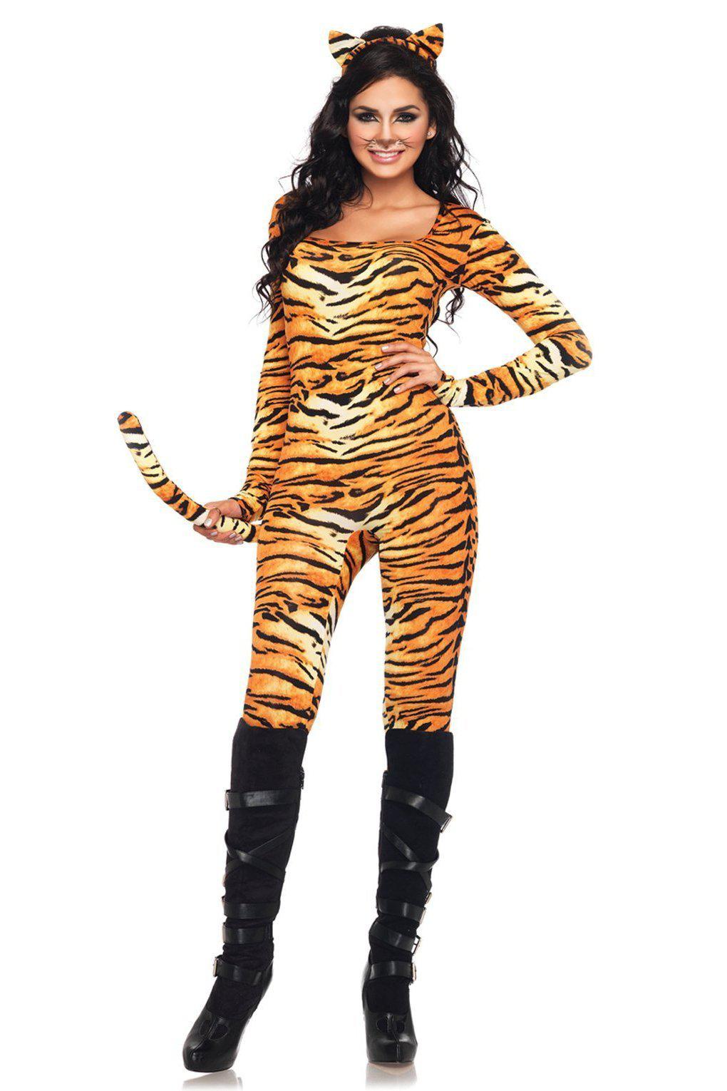 LEG AVENUE Wild Tigress Catsuit
