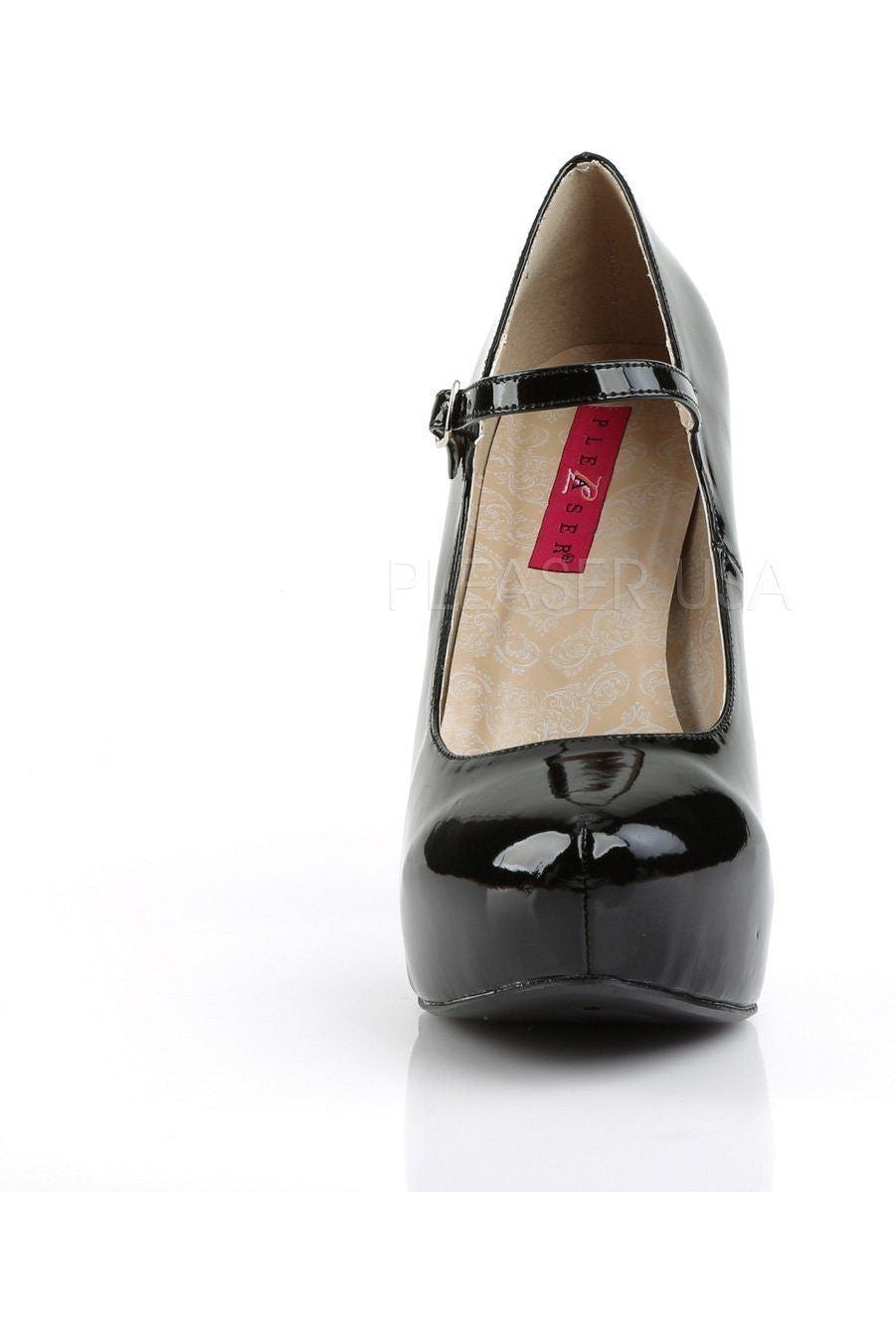  CHLOE-02 Pump | Black Patent
