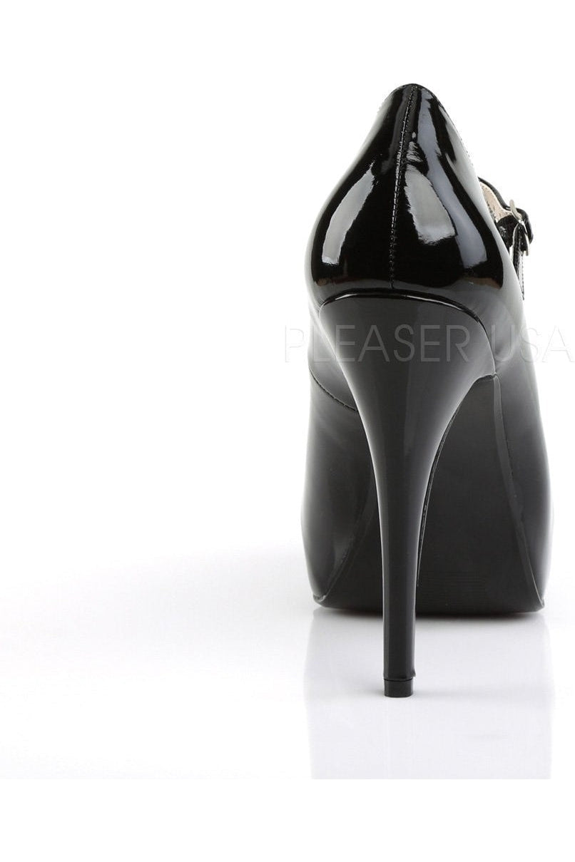  CHLOE-02 Pump | Black Patent