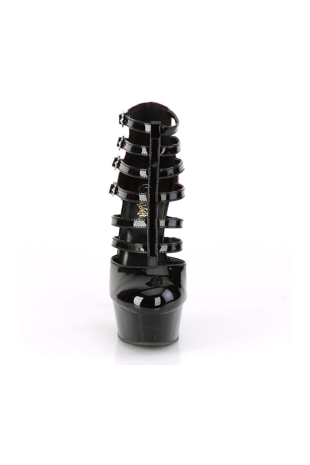 PLEASER DELIGHT-695 Exotic Boot | Black Patent