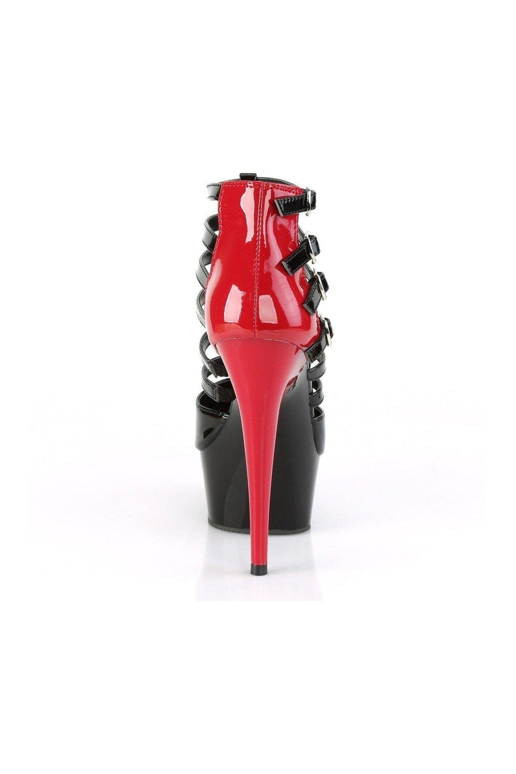 PLEASER DELIGHT-695 Exotic Boot | Black Patent