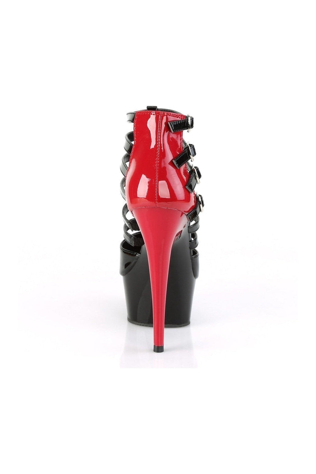 PLEASER DELIGHT-695 Exotic Boot | Black Patent