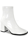  GOGO-150 Costume GoGo Boot | White Patent