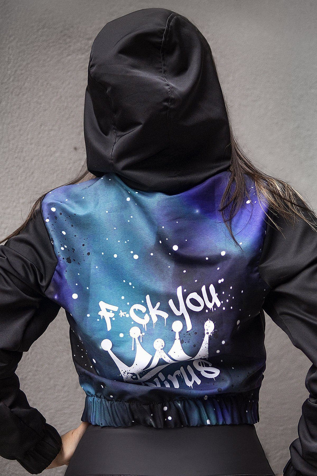 Hooded Jacket With Built In Mask