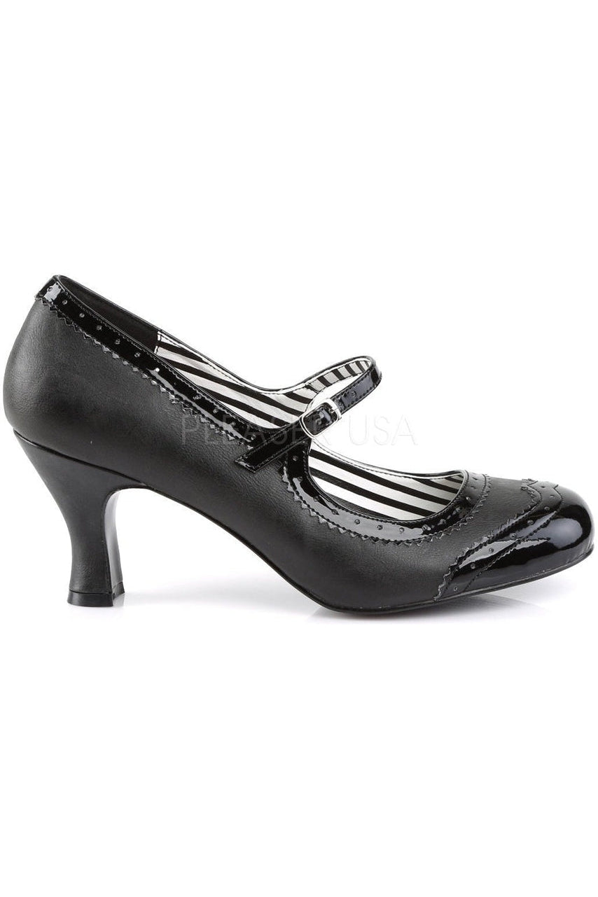  JENNA-06 Pump | Black Patent