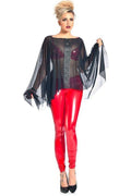  Vera Leggings Pants | Red Vinyl